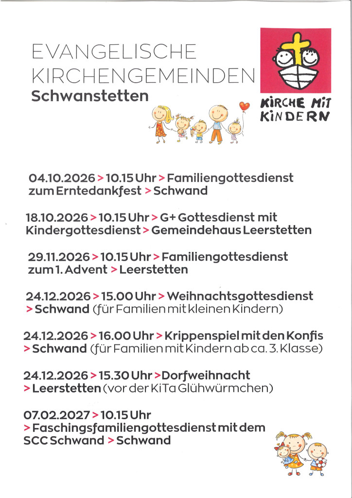 Kirche mit Kindern bis 07.02.2027