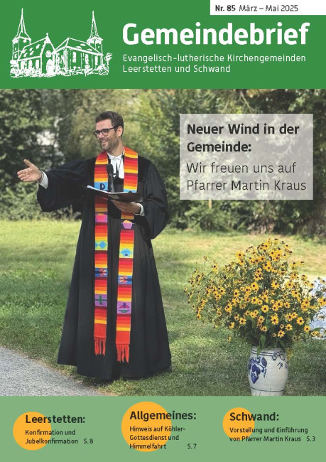 Gemeindebrief Nr. 85